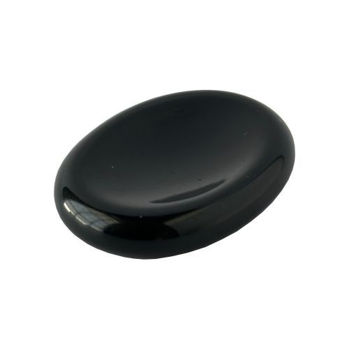 Obsidian worry stone for protection
